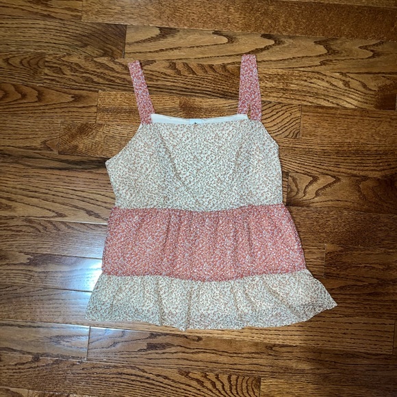 Tops - Floral Tank Top